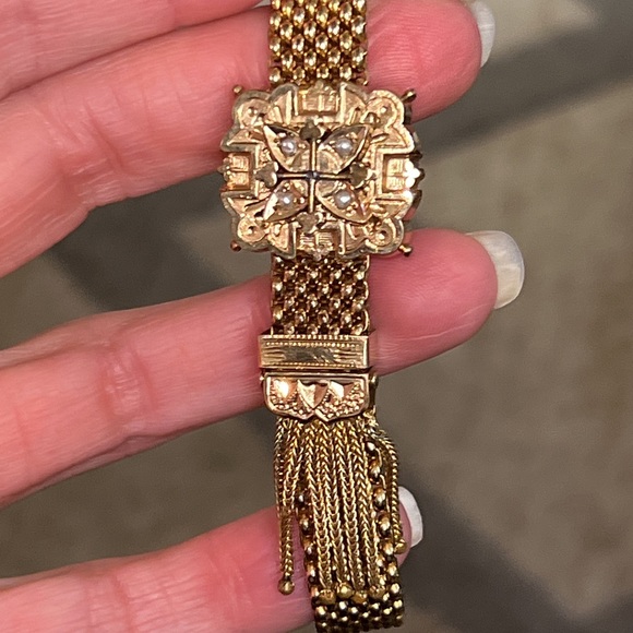 Jewelry Super Cool Vintage Costume Jewelry Bracelet Gold Tone Poshmark